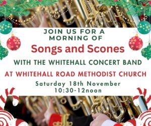 Join us for a morning of songs and scones eighteenth November twenty twenty three